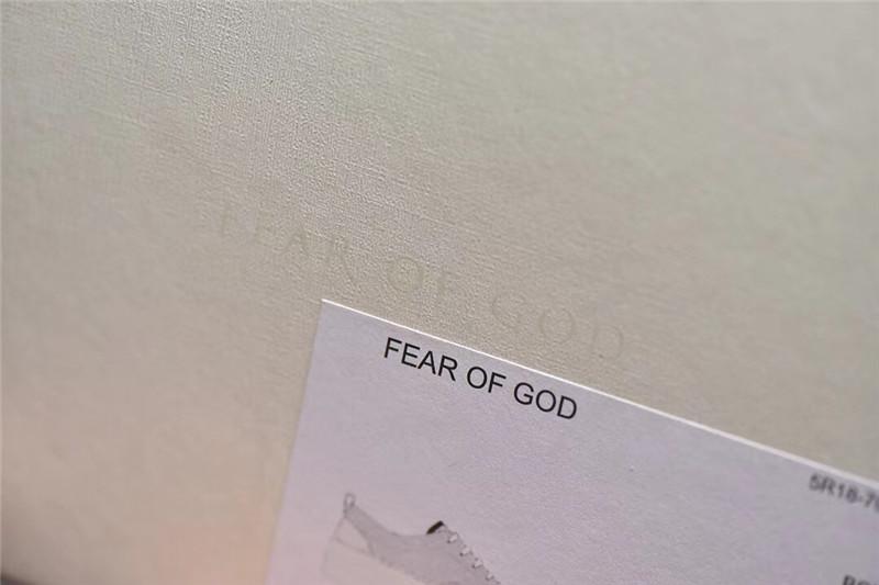 PK God FEAR OF GOD 101 LOW SNEAKER BONE SUEDE real materials ready to ship